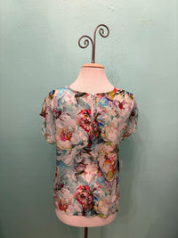 MAGNOLIA CAP SLEEVE SHELL-APNY