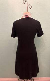SEAMED KNIT DRESS-AZOVA-BLACK-JOHNNY WAS