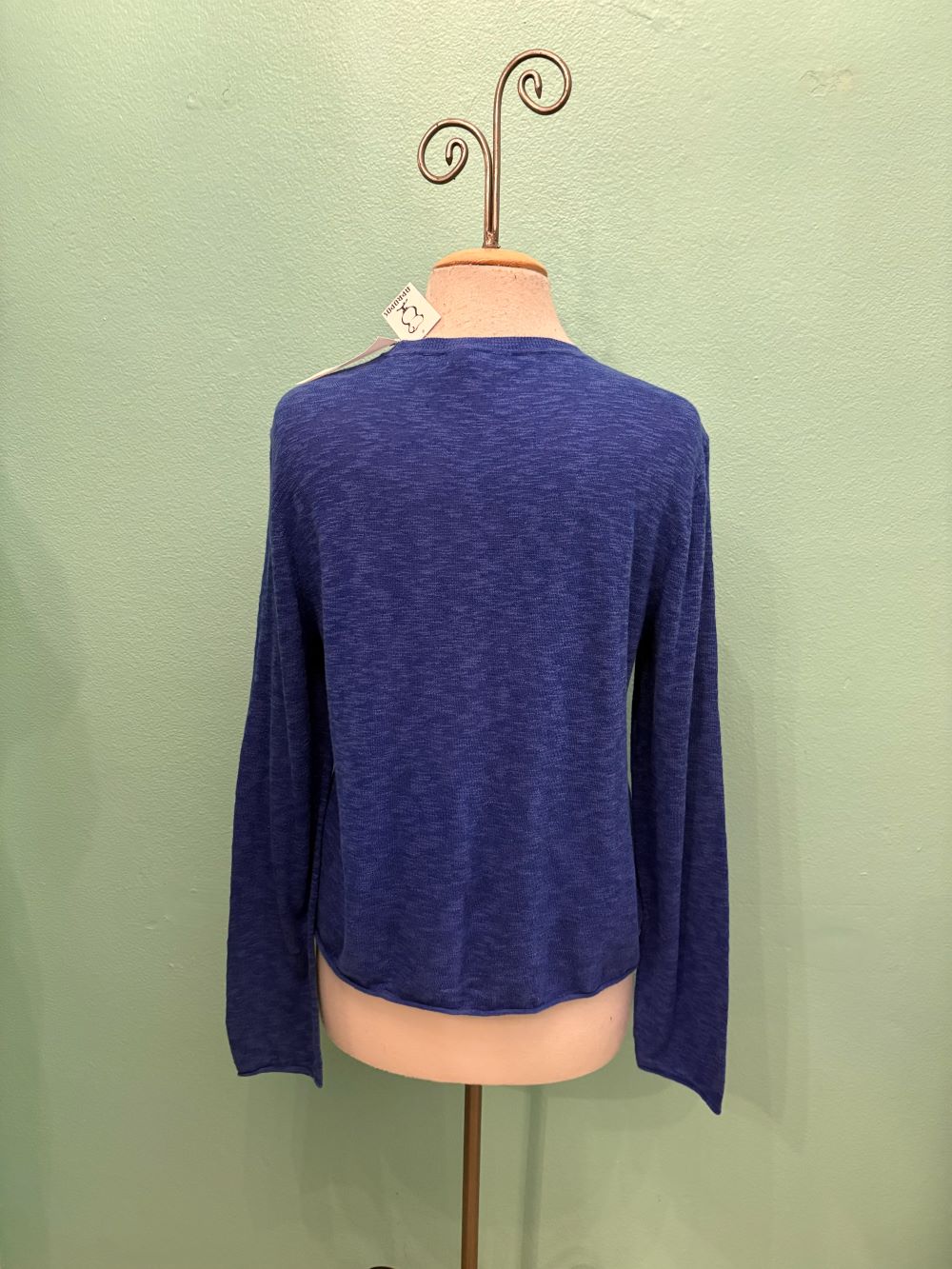 L/S CREW SWEATER-TANZANITE-MODODOC