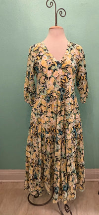 JOK DRESS-YELLOW ROSE-DRESS ADDICT