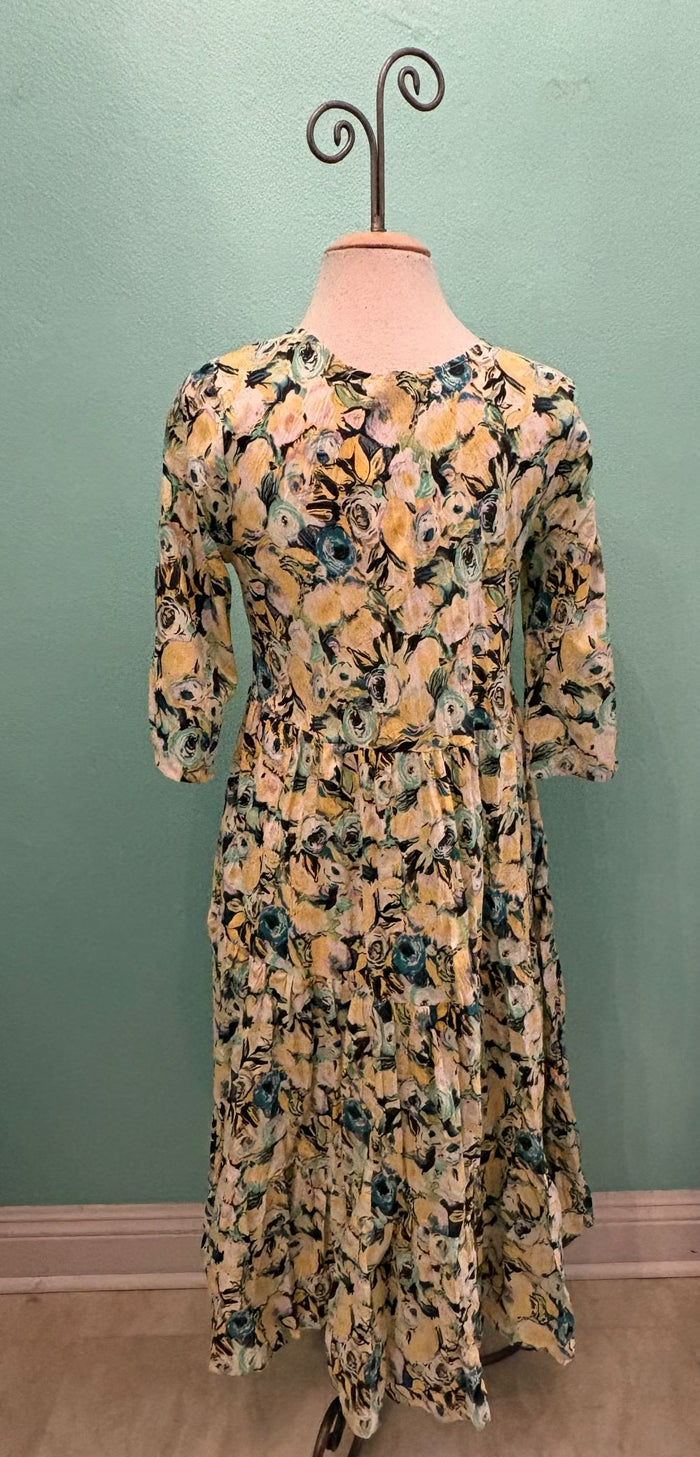 JOK DRESS-YELLOW ROSE-DRESS ADDICT