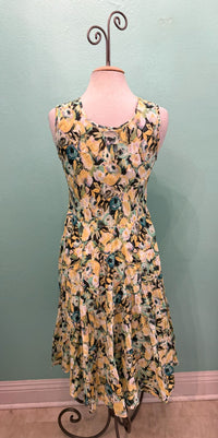 JOY DRESS-YELLOW ROSE-DRESS ADDICT