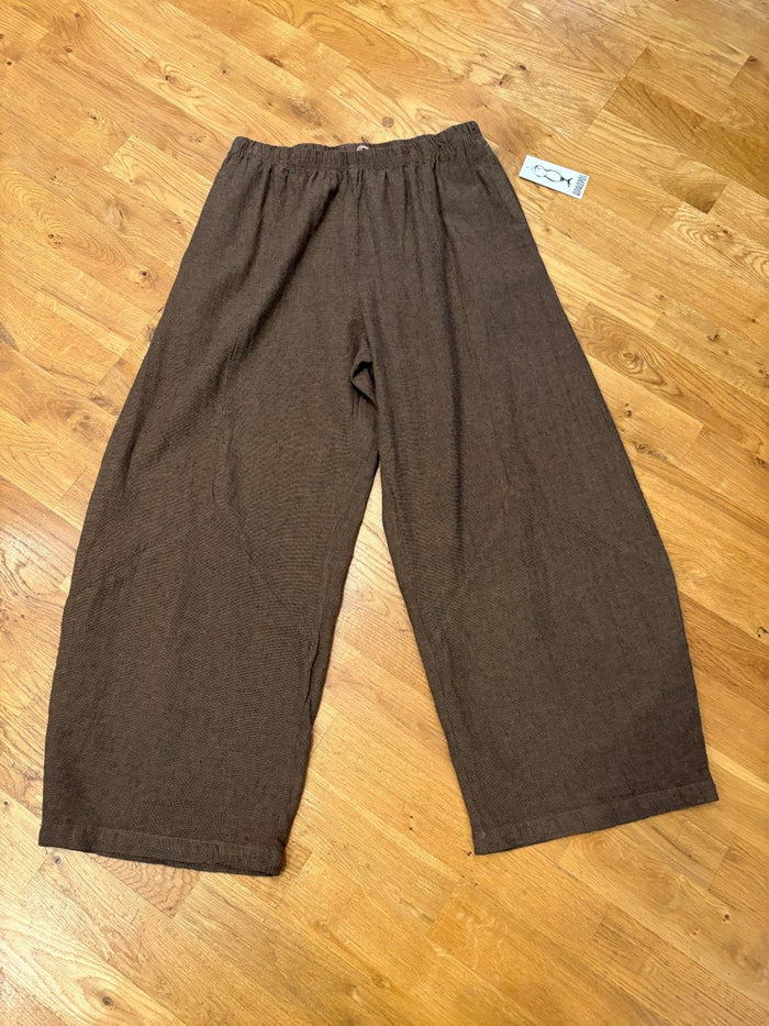 BARREL CROP CROSSHATCH-COCONUT-CUT LOOSE