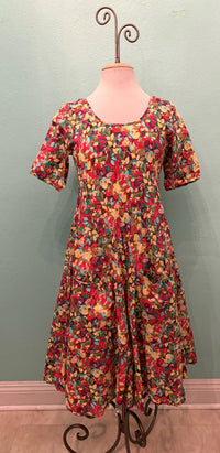JESS DRESS-LEAVES-DRESS ADDICT