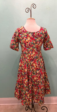 JESS DRESS-LEAVES-DRESS ADDICT