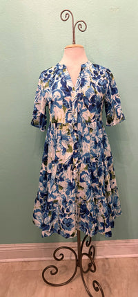 JULY DRESS-BLUE FIELDS-DRESS ADDICT