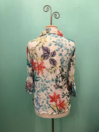 LEOLA ROLL-UP SLEEVE SNAP SHIRT-LEGER