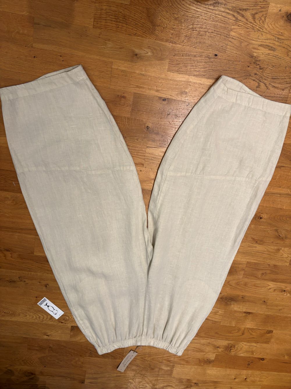 LANTERN LINEN PANT-JICAMA-CUT LOOSE