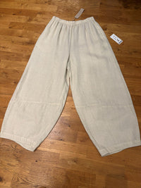 LANTERN LINEN PANT-JICAMA-CUT LOOSE