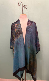 LONG SILK KIMONO JACKET-COCOON HOUSE