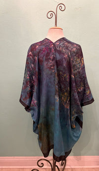 LONG SILK KIMONO JACKET-COCOON HOUSE