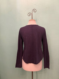 LONG SLEEVE V-NECK TEE-VELVET DREAM-MODODOC