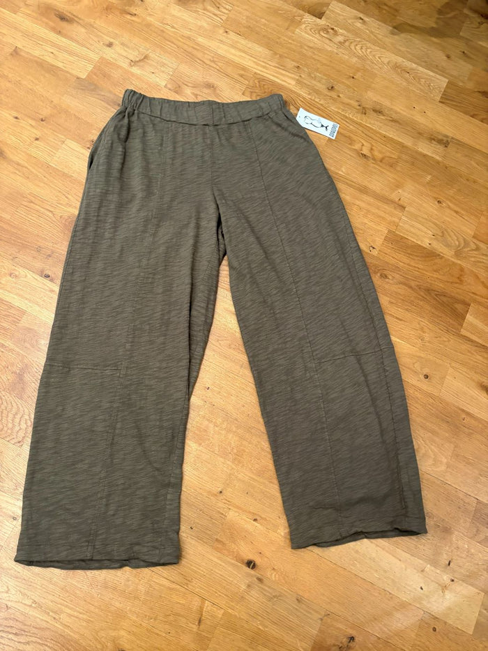 COTTON LANTERN PANT-SHADOW FERN-MODODOC