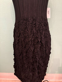 TANK DRESS WITH RUCHED PLEATING-VANITE COUTURE