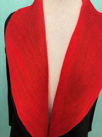 REVERSABLE LAYERED COLLAR JACKET-VANITE COUTURE