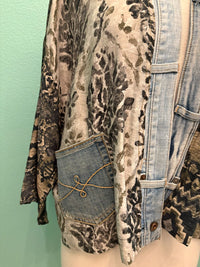 KAROL CARDIGAN-OLIVE MIX-SHANNON PASSERO