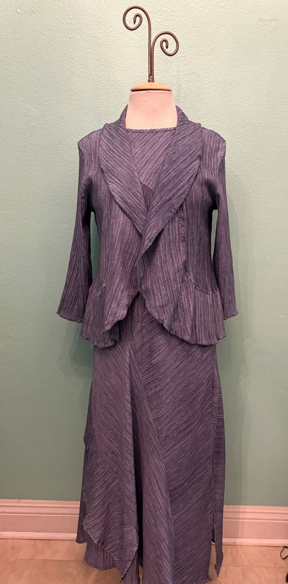 RIVIERA PATCH MIDI DRESS W/JACKET-CARINE