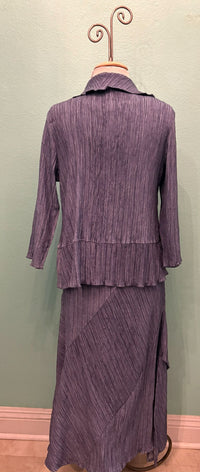 RIVIERA PATCH MIDI DRESS W/JACKET-CARINE