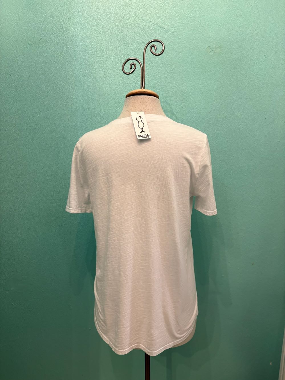 PRAIRIE S/S TEE-WHITE-COTTON LANI