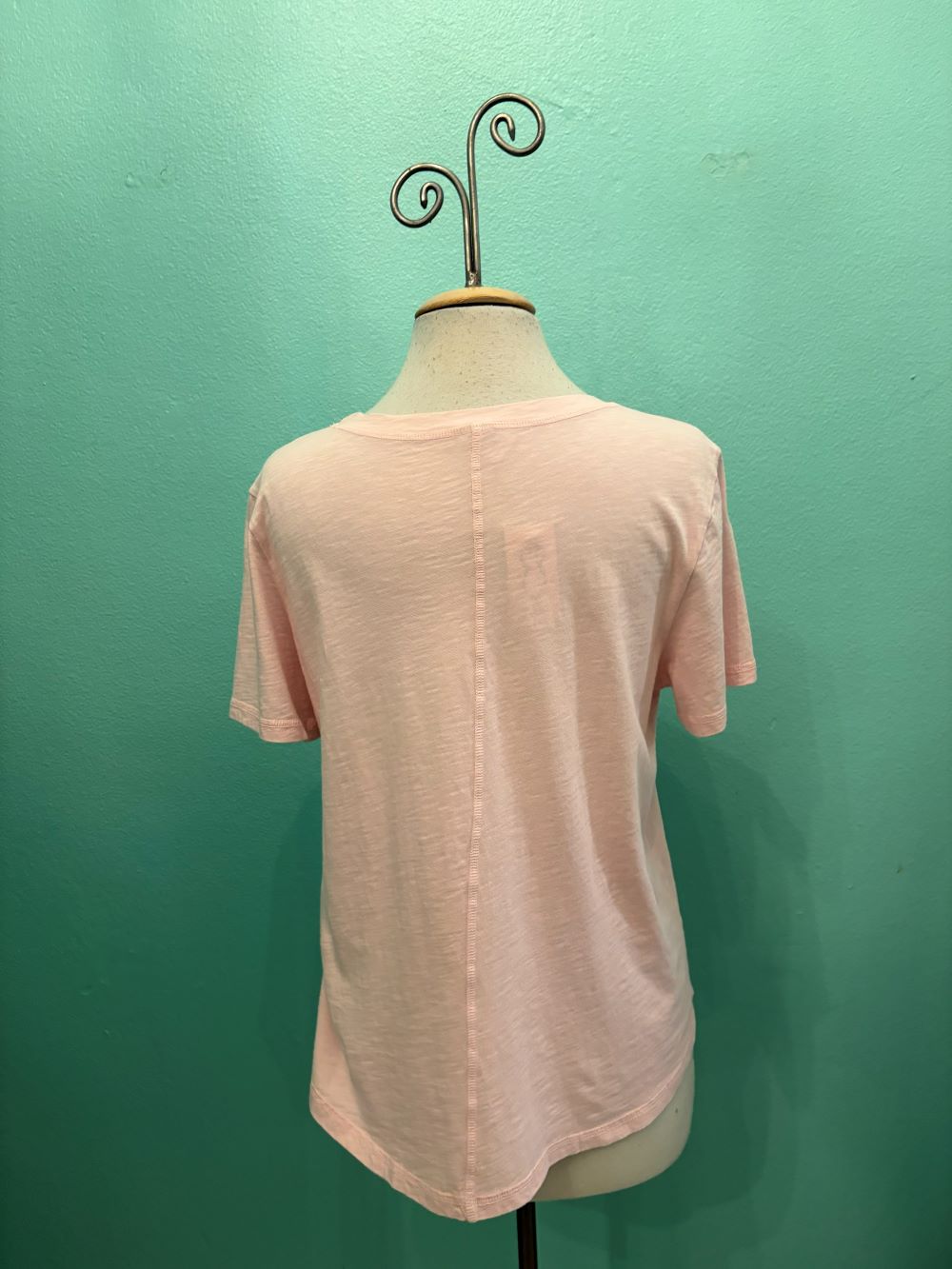 SWING CREW NECK S/S SLEEVE TEE-LULLABY-COTTON LANI