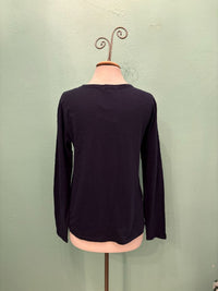 L/S FAVORITE TEE-VIBRANT NAVY-MODODOC