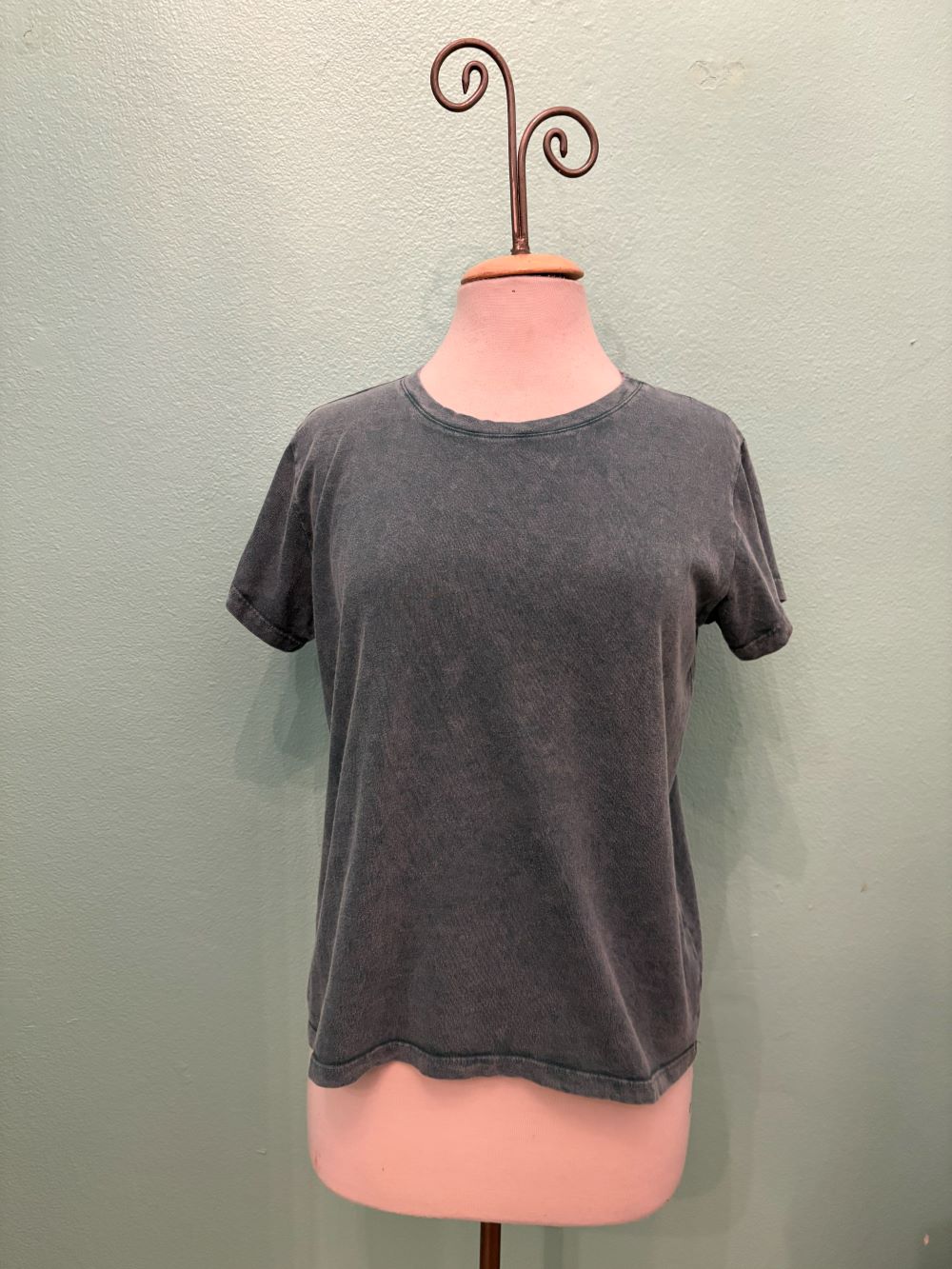 THE PERFECT TEE-MINERAL GREEN-COTTON LANI
