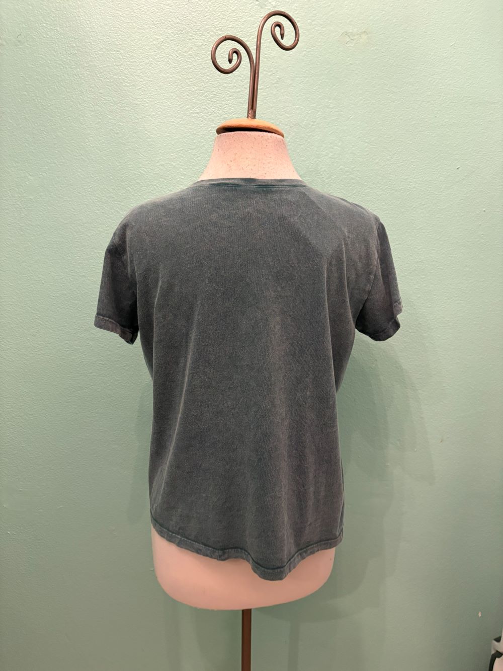 THE PERFECT TEE-MINERAL GREEN-COTTON LANI
