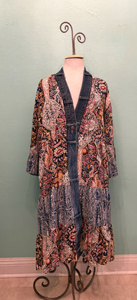 YING CARDIGAN-BLUE PAISLEY MIX-SHANNON PASSERO