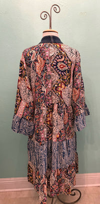 YING CARDIGAN-BLUE PAISLEY MIX-SHANNON PASSERO