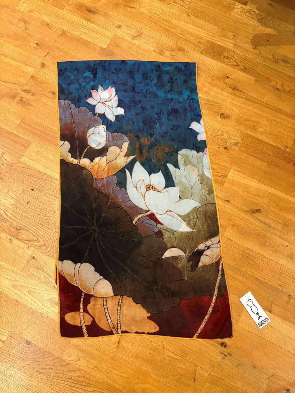 LIGHT AS AIR SILK SCARF-COCOON HOUSE