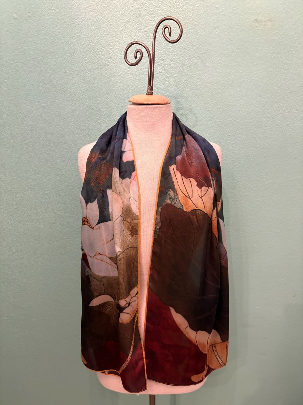 LIGHT AS AIR SILK SCARF-COCOON HOUSE
