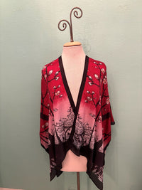SILK SHORT KIMOMO JACKET-COCOON HOUSE
