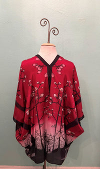 SILK SHORT KIMOMO JACKET-COCOON HOUSE