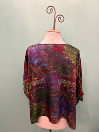 OVERLAY SILK BLOUSE-COCOON HOUSE