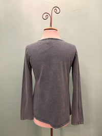 CLASSIC BOATNECK TEE-MINERAL GREEN-COTTON LANI