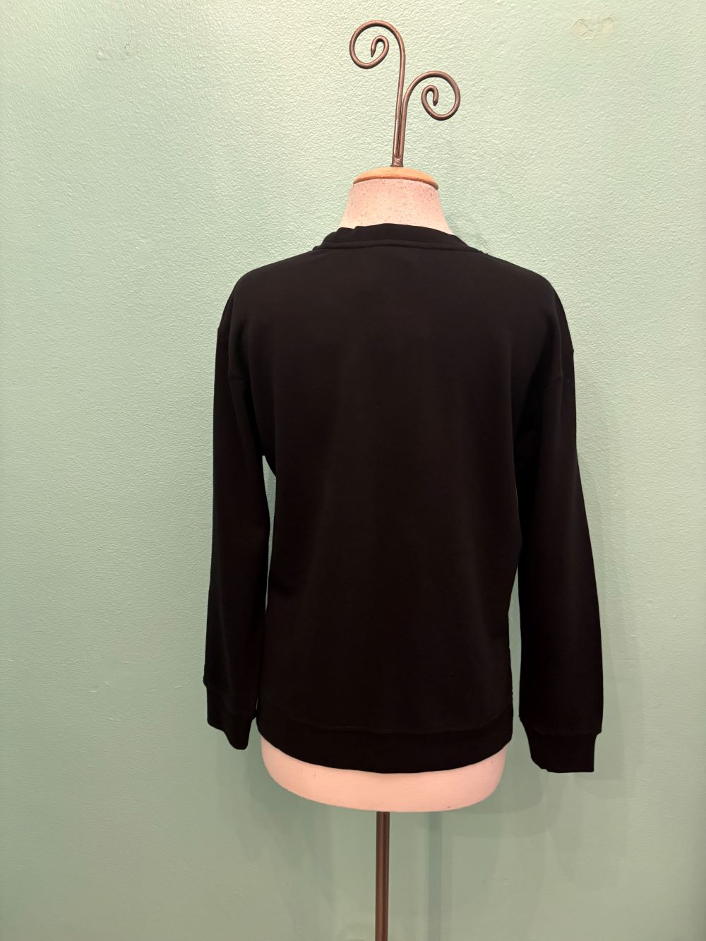 ACACIA PULLOVER SWEATSHIRT-BLACK-JOHNNY WAS