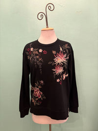 ACACIA PULLOVER SWEATSHIRT-BLACK-JOHNNY WAS