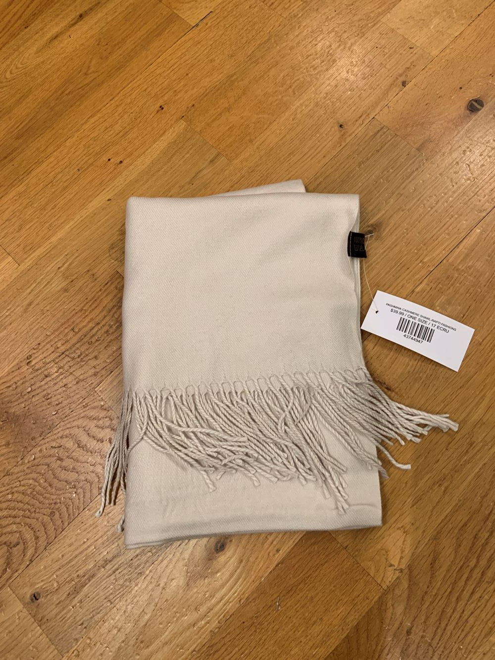 PASHMINA CASHMERE SHAWL ASSORT. COLORS-RAPTI FASHIONS