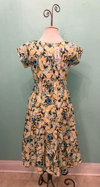JALAN DRESS-LEMONS & BLOOMS-DRESS ADDICT