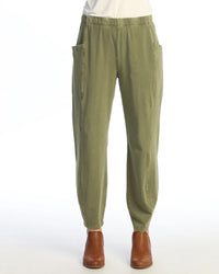 *BEST SELLER* PATCH POCKET COTTON PANT-MOSS-JESS AND JANE