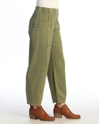 *BEST SELLER* PATCH POCKET COTTON PANT-MOSS-JESS AND JANE