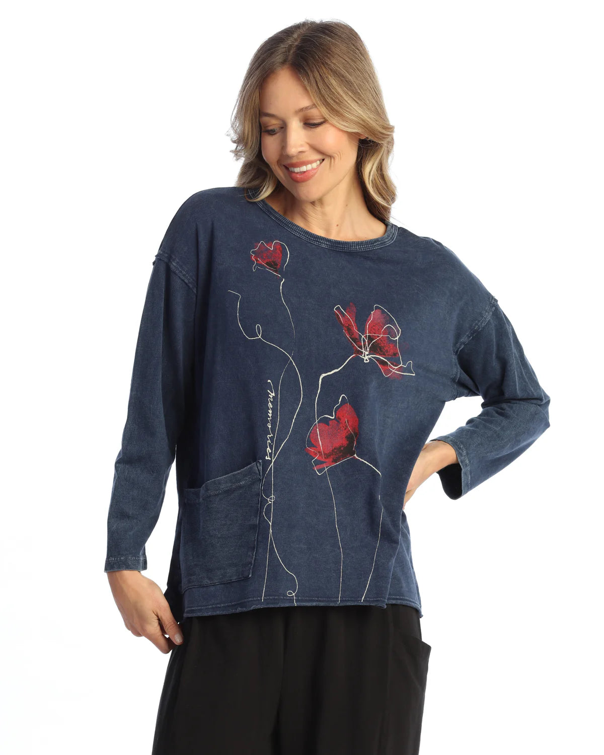FORGET ME NOT MINERAL DROP SHOULDER THERMAL-JESS AND JANE