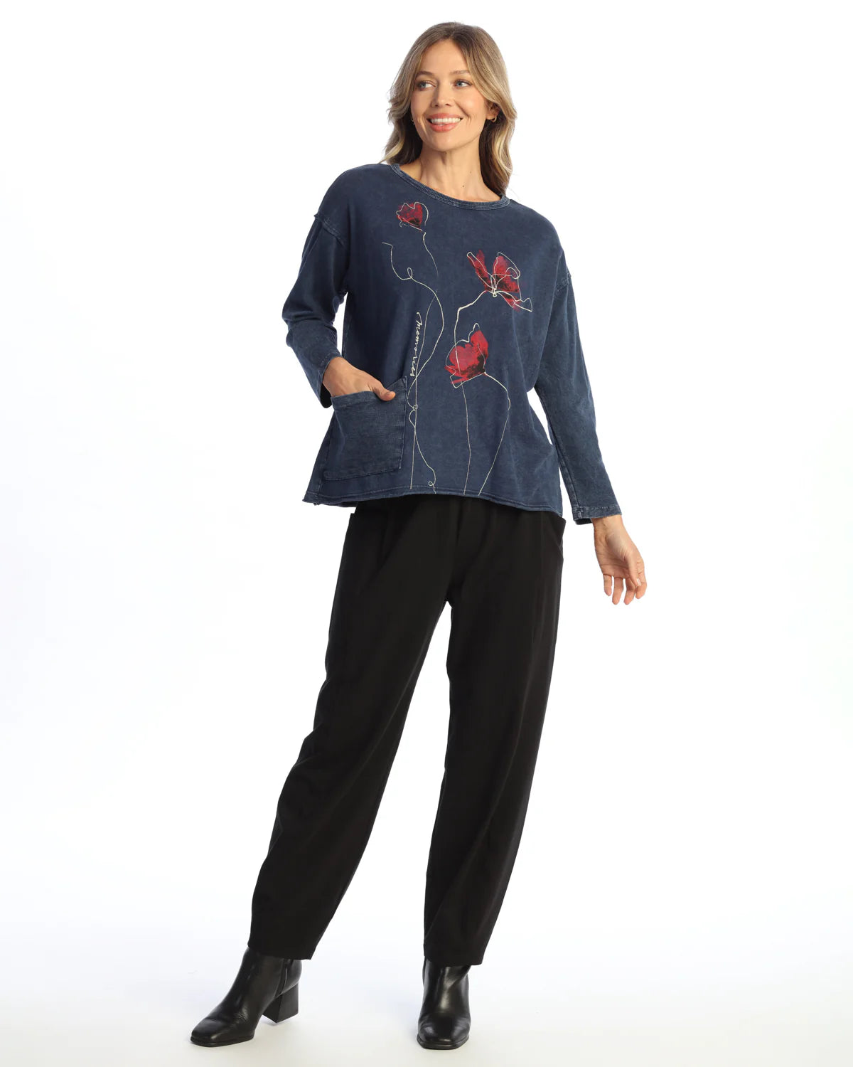 FORGET ME NOT MINERAL DROP SHOULDER THERMAL-JESS AND JANE