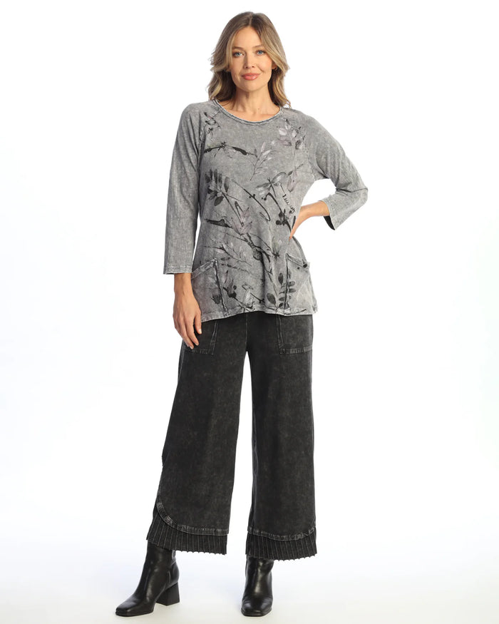 BREEZE COTTON PATCH POCKET TUNIC TOP-JESS AND JANE