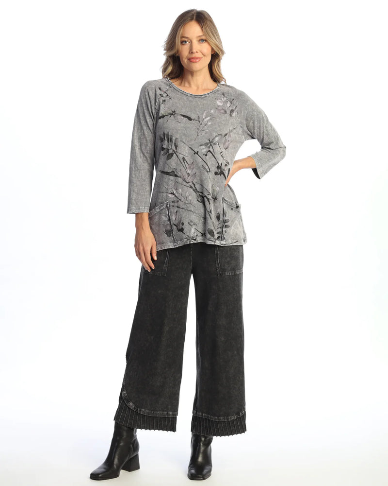 BREEZE COTTON PATCH POCKET TUNIC TOP-JESS AND JANE