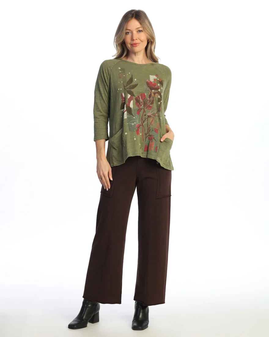 FERN COTTON PATCH POCKET TUNIC TOP-JESS AND JANE