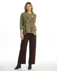 FERN COTTON PATCH POCKET TUNIC TOP-JESS AND JANE