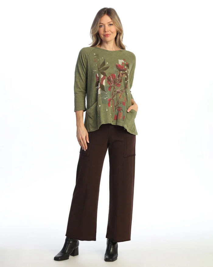 FERN COTTON PATCH POCKET TUNIC TOP-JESS AND JANE