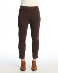 SLIM POCKET PANT-ESPRESSO-JESS AND JANE