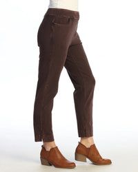 SLIM POCKET PANT-ESPRESSO-JESS AND JANE